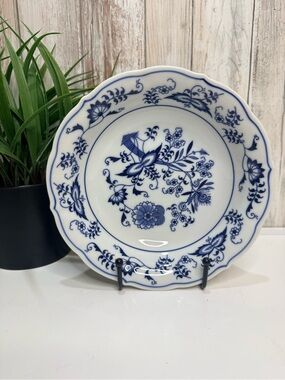7.5” Coupe Soup Bowl Vintage Blue Danube
